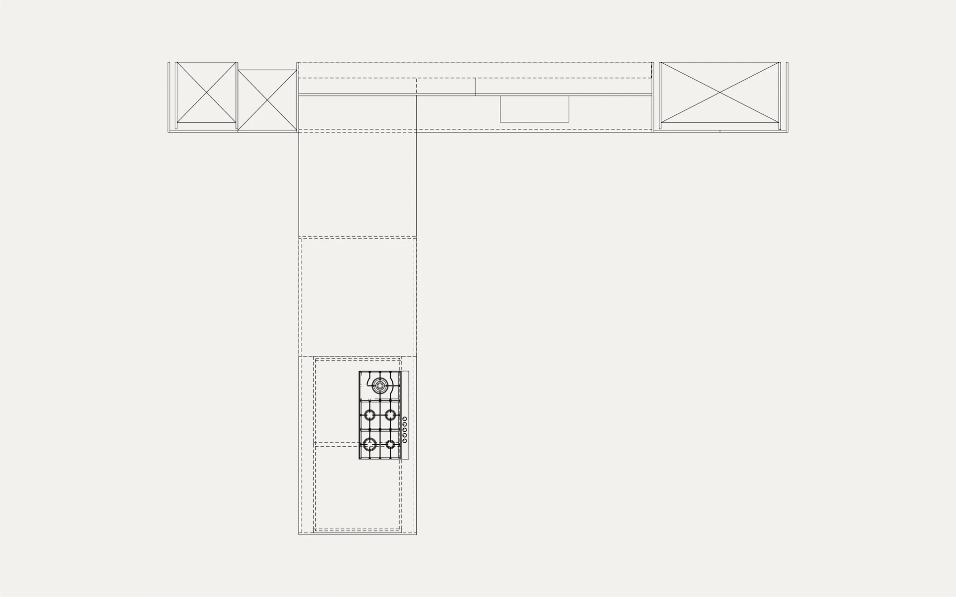 Composizioni Tipo Penisola Disegno Tecnico